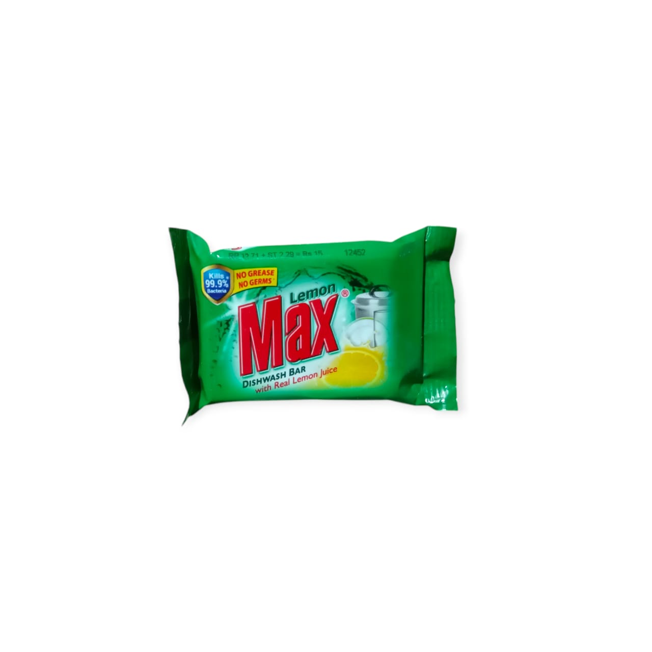 LEMON MAX DISHWASH BAR 65GM 
